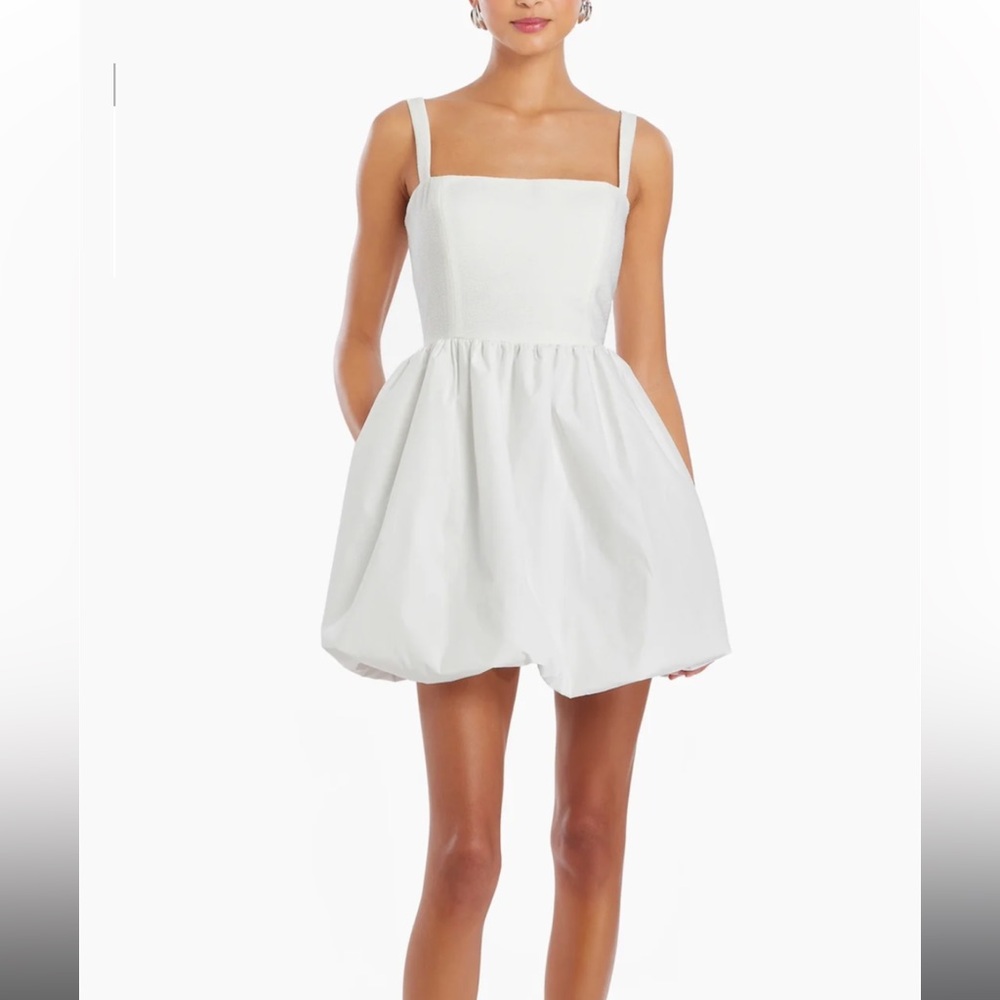 Amanda uprichard Christine bubble hem minidress